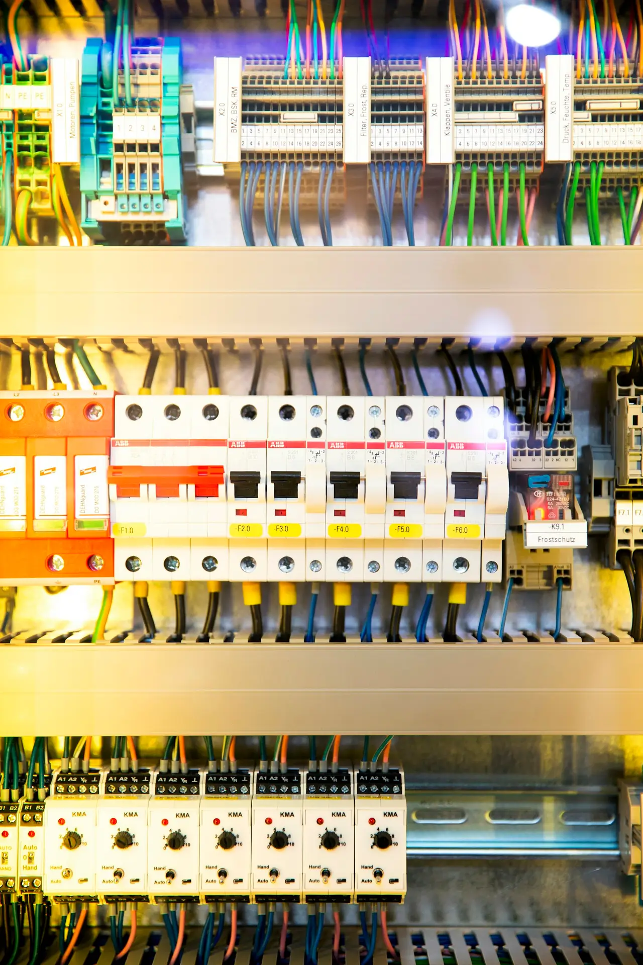 Musterbild: sauber verdrahteter Schaltschrank (wird durch eigene Aufnahme ersetzt)